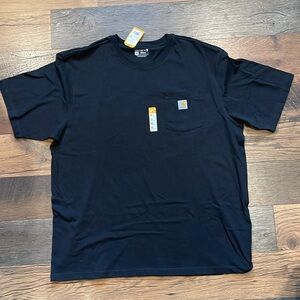 NWT black carhartt t shirt loose fit